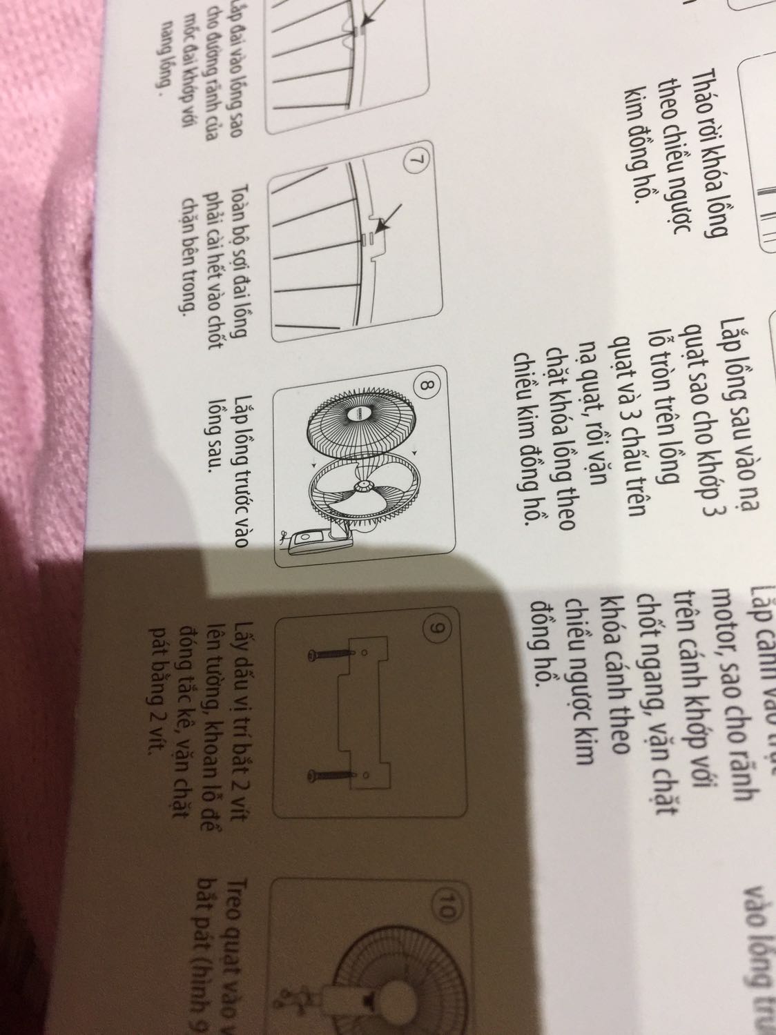 Trước giờ mua hàng Tiki rất nhiều đều hài lòng, nhưng lần này lại quá thất vọng, cổ quạt ngay khớp nối bị gãy, giao hàng thiếu chi tiết để cố định trên tường, giống chi tiết ở bước số 9. Tiki vui lòng đổi lại sản phẩm mới giúp mình nhé! Trước giờ mua hàng Tiki rất nhiều đều hài lòng, nhưng lần này lại quá thất vọng, cổ quạt ngay khớp nối bị gãy, giao hàng thiếu chi tiết để cố định trên tường, giống chi tiết ở bước số 9. Tiki vui lòng đổi lại sản phẩm mới giúp mình nhé!