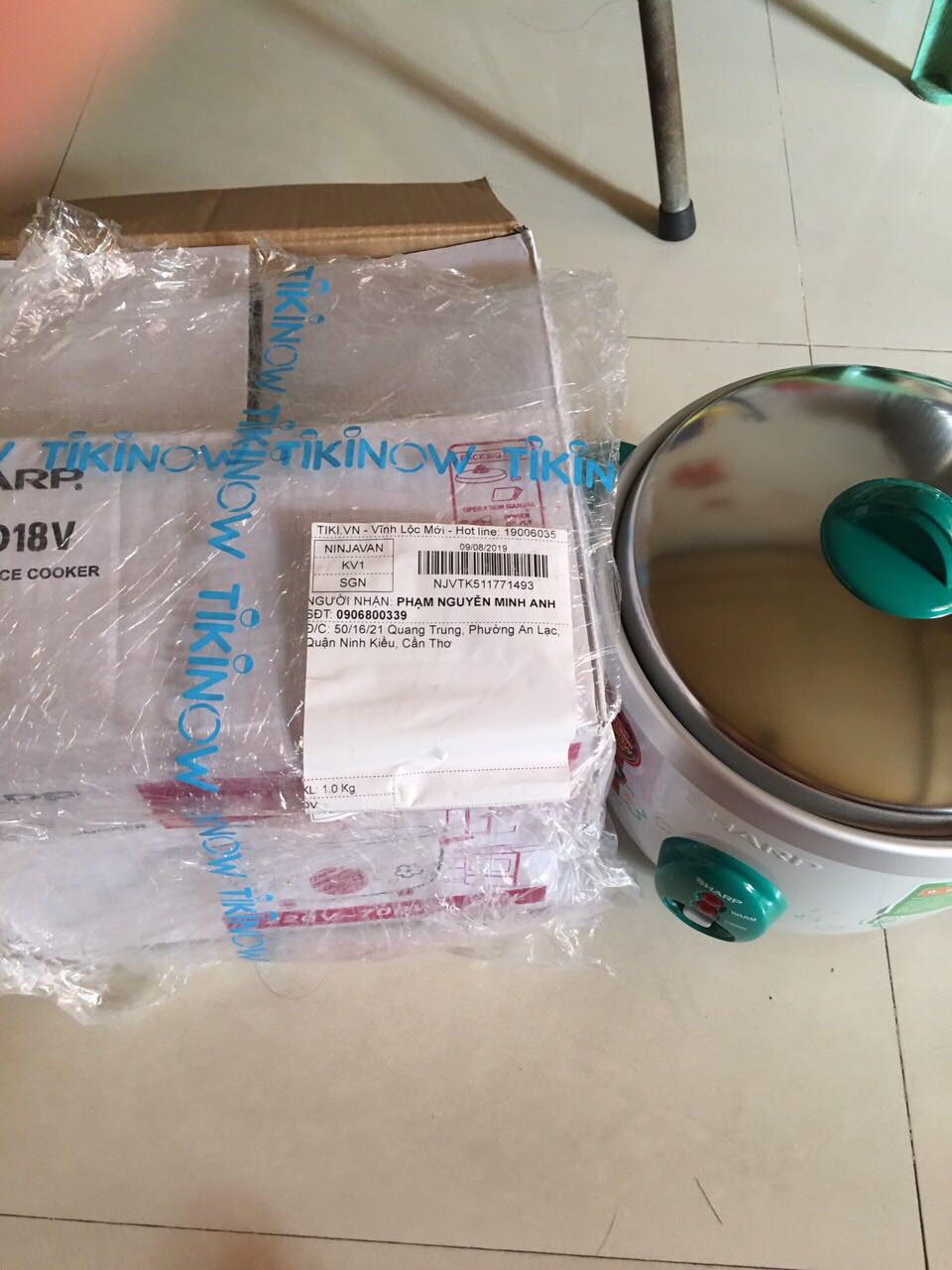 Mình vừa nhận nồi, giao hàng nhanh, nhân viên siêu lịch sự, dễ thương luôn. Đúng là made in Thailand nhaa mọi người, với giá này là quá ổn luôn rồi ạ. Xài rất tốt, hàng mới tinhh