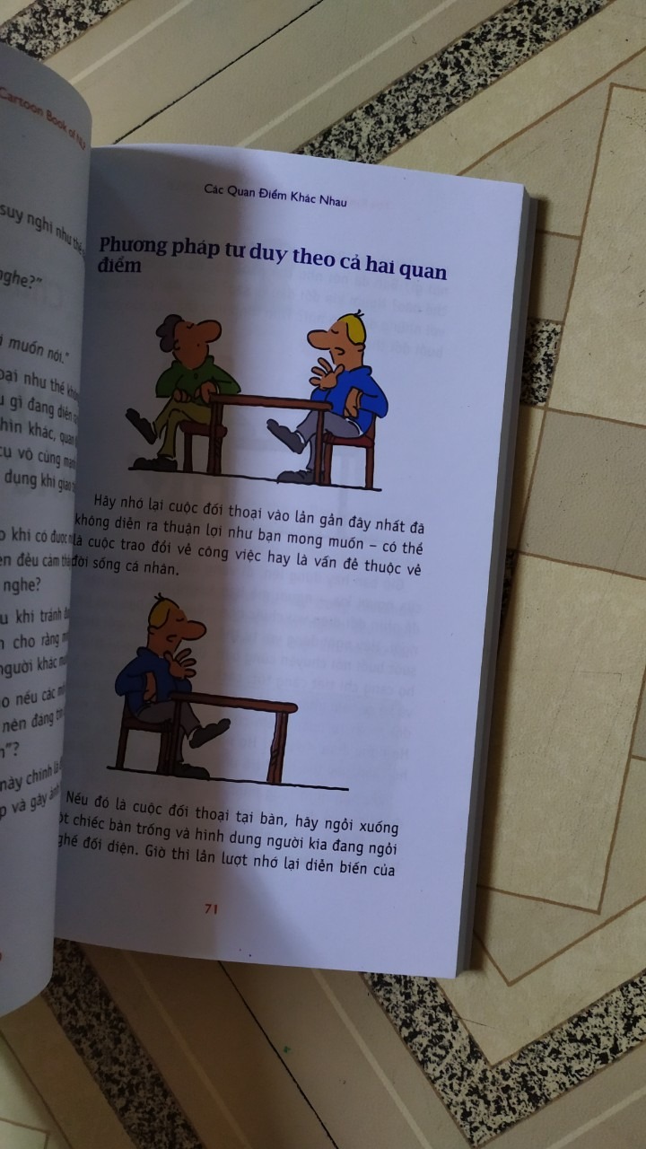 Sách nhỏ, giấy tốt, in màu đẹp. Các ví dụ đơn giản, dễ hiểu, chịu khó áp dụng thì Ok. Đọc đi đọc lại nhiều lần để rèn luyện....