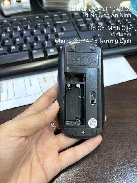 Chuột không có cây ghim vào máy tính Chuột không có cây ghim vào máy tính