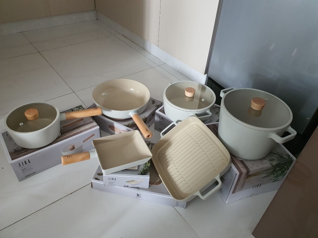 Bộ nồi chảo rất đẹp, Tiki gói hàng rất rất kỹ. Rất hài lòng!