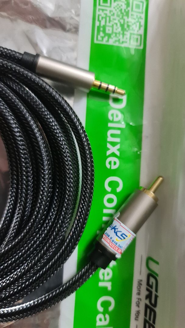 Hàng đẹp, nhưng đặt mua cáp 2 đầu RCA nhưng giao loại 1 đầu jack 3.5mm, 1 đầu RCA.