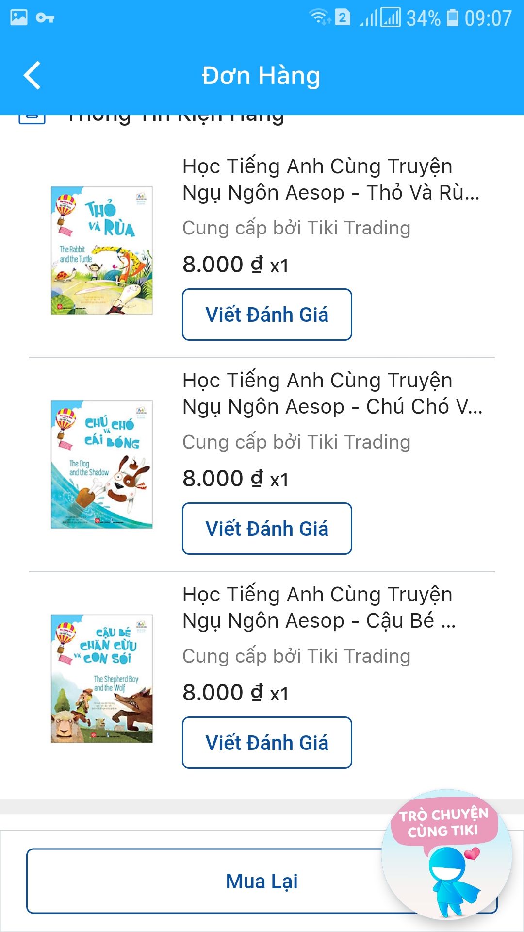 Tiki giao hàng rất nhanh. Sách to và đẹp. Mua với giá 8k thật mãn nguyện. Tuyệt vời.