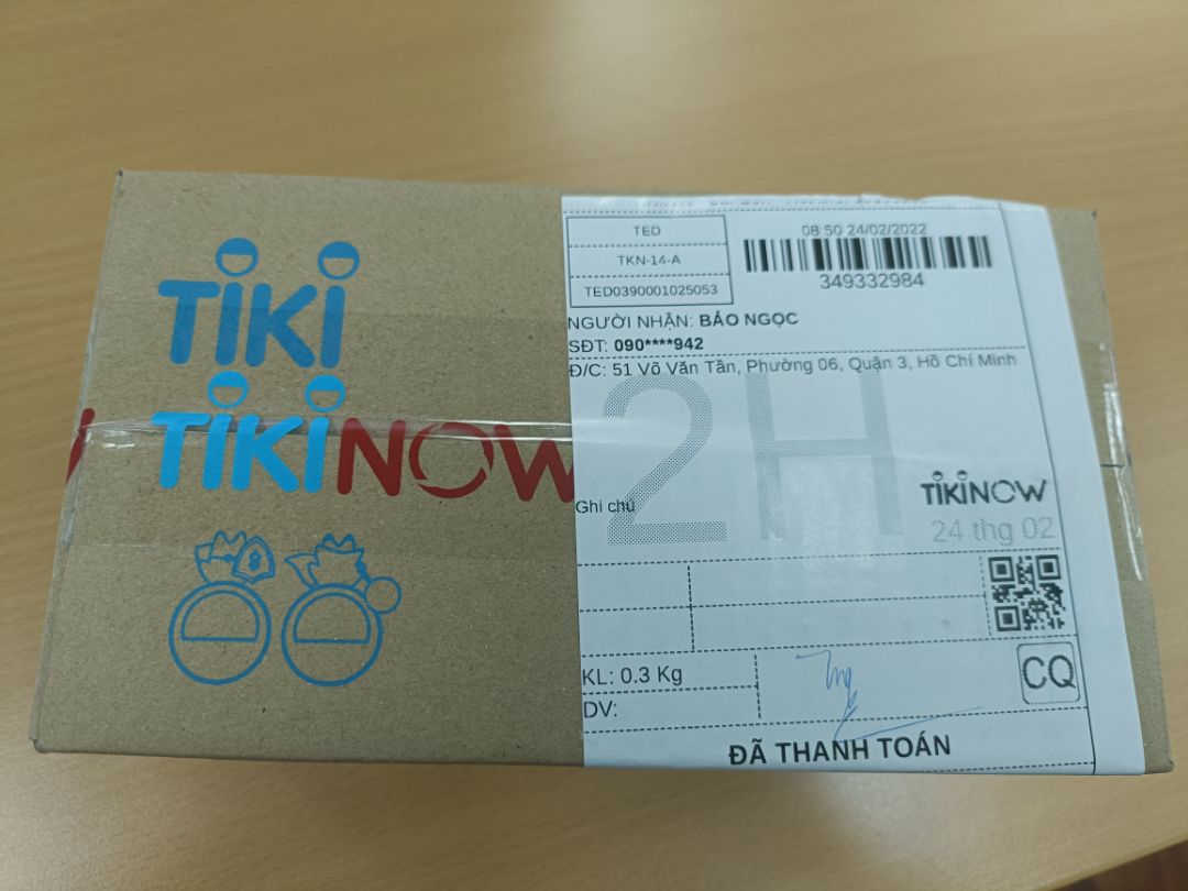 shop tư vấn nhiệt tình, giao hàng rất nhanh, vừa đặt buổi sáng là trưa nhận được liền, sản phẩm chưa dùng nên chưa biết kết quả, nhưng có mã vạch xuất xứ rõ ràng. nếu uống hiệu quả sẽ tiếp tục ủng hộ shop