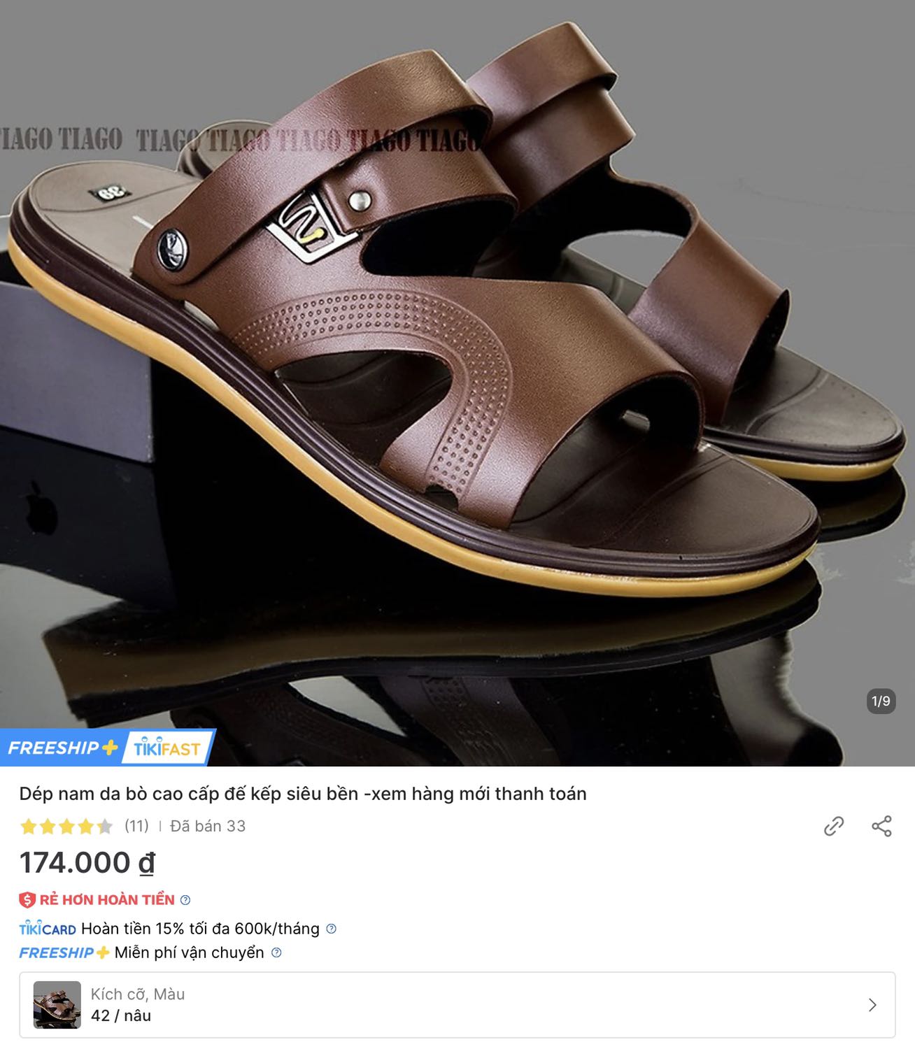 Hàng đặt màu nâu, giao hàng lại giao màu đen !
Yêu cầu đổi lại hàng màu nâu.