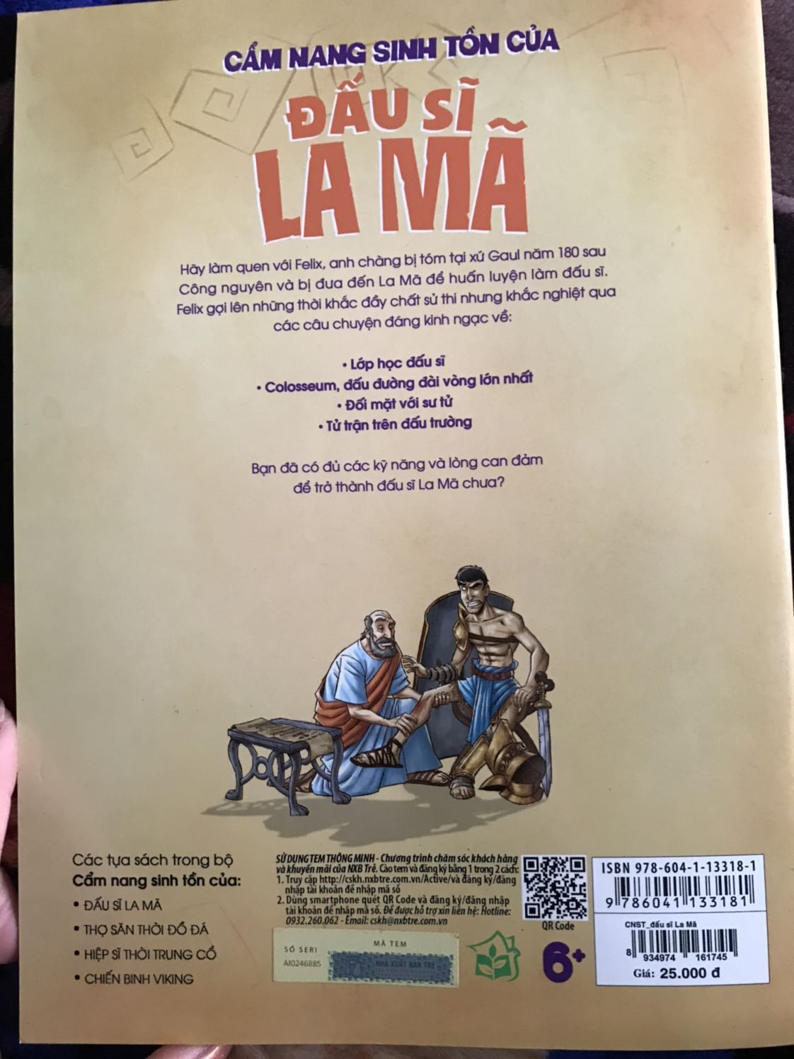 Mua 3 quyển cùng bộ chưa đến 20k. Sách quá rẻ lại chất lượng. Bản in chất lượng tốt. Sách mới k bị bẩn hay rách.