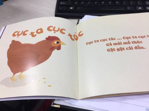 bé tầm hơn tuổi, đang tập nói sẽ rất thích quyển này