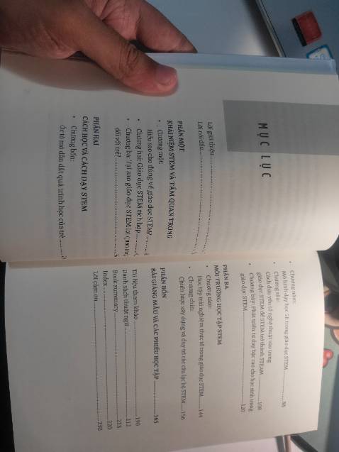 Sách bọc đẹp
Chất giấy tốt
Giao hàng nhanh
Nội dung: sách tổng hợp kiến thức, phù hợp cho nhưngz ai muốn tìm hiểu về stem, hoặc khái quát hoá, nội dung không đào sâu