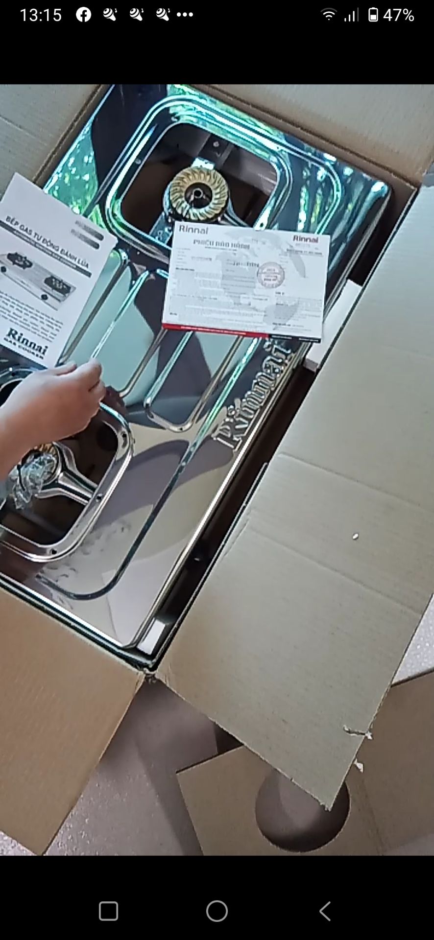 bếp mong núm vẫn không nhạy  lửa nhỏ nên hơi khó sử dụng .dóng hàng kỹ không bóp méo ,