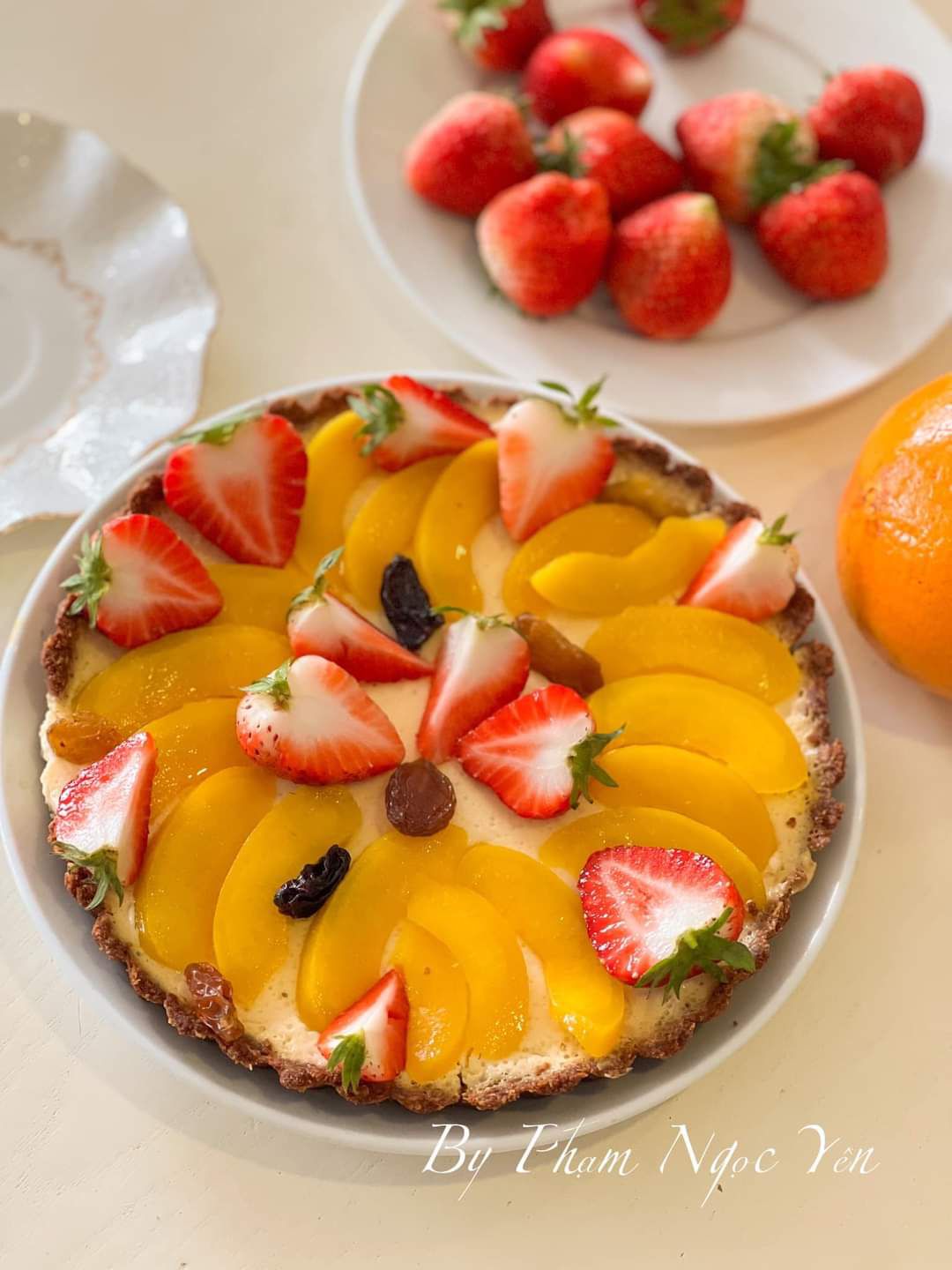 Khay đẹp. đựng bánh sang