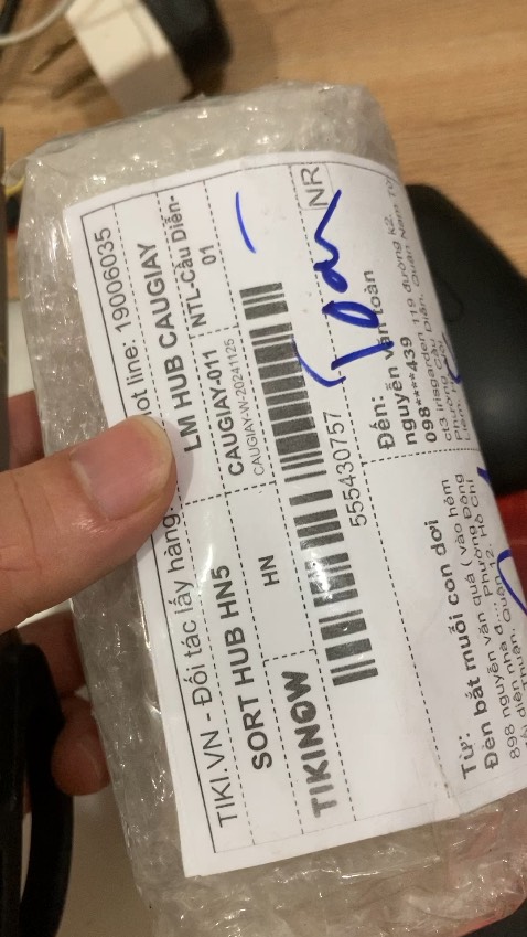 Giao hàng nhanh. Bọc hàng cẩn thận
Mùi có ve dễ chịu