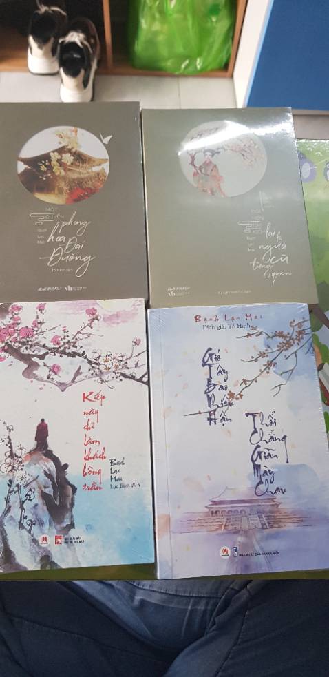 sách mới còn nguyên bọc, thiết kế bìa đẹp, chất lượng giấy tốt, chưa đọc nhưng sách của bạch lạc mai viết thì nội dung sẽ rất hay rồi