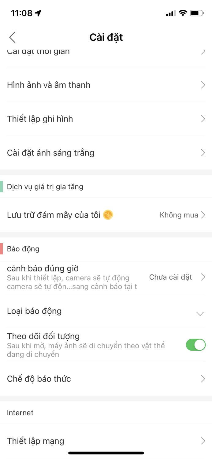 - Cảm biến theo dõi hơi stupid xíu. 
- Mặc dù là app tiếng VIệt nhưng đọc vẫn cảm thấy lú
- Chức năng chính là camera và đàm thoại tốt. 
- Thẻ 30G dùng được hơn 1 tuần
- Đọc review nghe kết nối khó. Nhưng tôi kết nối lại rất dễ. cứ theo hướng dẫn thôi.
- Lúc tôi mua 350k quá rẻ cho 1 camera không dây