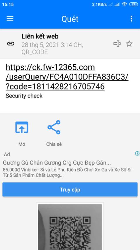 Hàng giả, đề nghị tiki liên hệ để xử lý