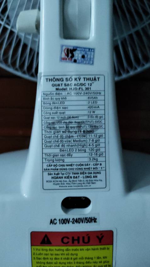 Ok,cũng khá mát,Quạt honjianda