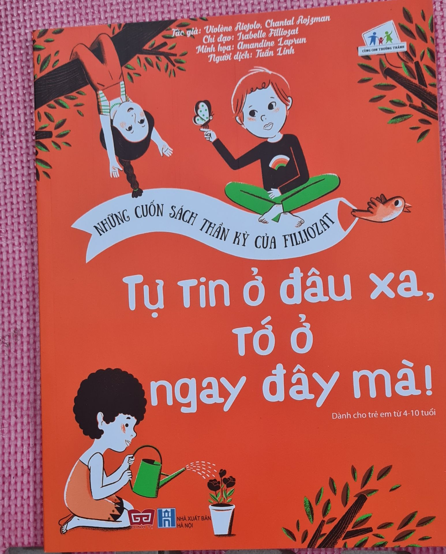 1 cuố sách hay giúp các bạn nhỏ nâng cao sự tự tin của mình