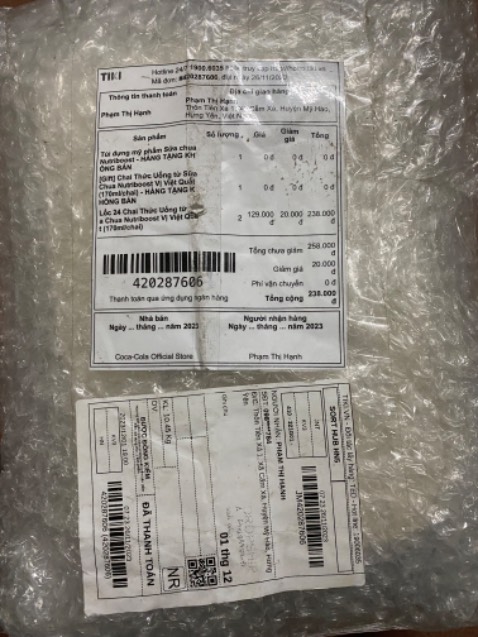 Ngon lắm mà mua đúng lúc khuyến mãi rẻ có 119k/ 24 chai. Còn có quà tặng