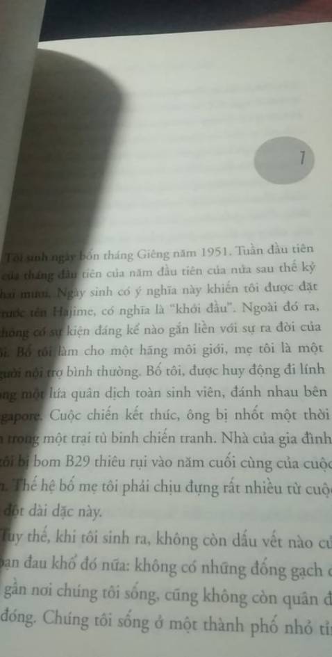 Tiki thì mình cũng biết chất lượng giao hàng ntn rồi nên mình cũng lo lắm, nm may mắn sách ko bị làm sao cả. Nội dung cuốn sách mình cũng chưa nắm rõ nm chỉ vừa mới đọc xong chương 3 là mình đã thấy hơi có "18+" :))). Nhưng sao thì cuốn sách vẫn có lời lẽ văn chương hay lắm