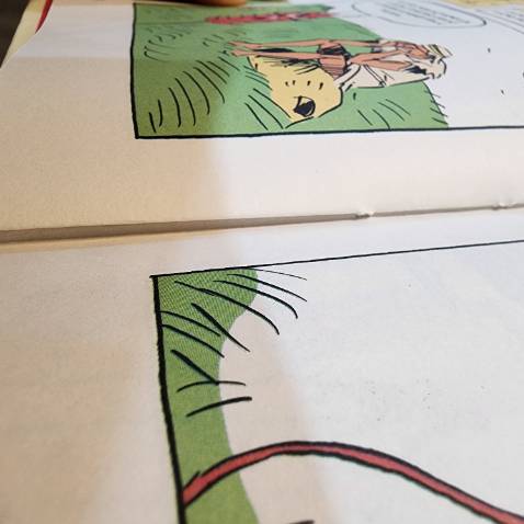 Về nội dung thì chắc chắn không phải bàn. Mình đặt lại cuốn này để có thể hiểu góc nhìn của tác giả qua comic.

Tuy nhiên chất lượng gáy của quyển tập 2 ở lần in này không được tốt.

Mình mới mua và vừa mở seal, thấy ngay trang đầu đã bị lỏng.