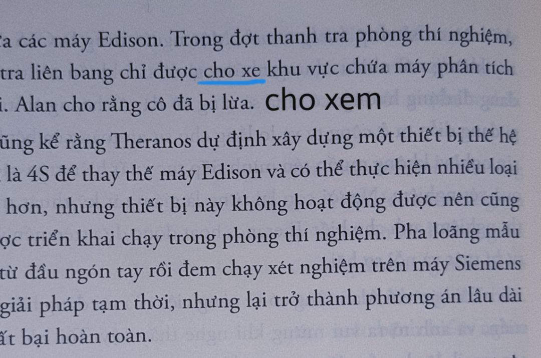 Mình chỉ đánh giá 4 sao thôi:
1. Tiki giao hàng nhanh. Sách hơi cũ và có dính một chút bụi.
2. Nội dung sách thì tuyệt nhưng lỗi in thuộc về nhà xuất bản. Một số trang in sai chính tả.
Mình khuyên nếu các bạn có khả năng đọc hiểu bằng tiếng anh thì nên mua bản gốc sẽ hay hơn nhiều.