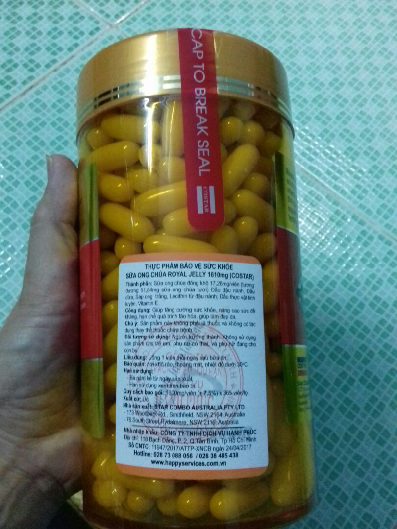 Mình mua được lúc sale giá rẻ 388k. Hàng của Tiki trading chính hãng : có tem bộ công an, có mã số gửi tin nhắn kiểm tra, có dấu của công ty nhập khẩu Hạnh Phúc, hạn sử dụng rất xa. Giao hàng cực nhanh - đặt tối hôm trước sáng hôm sau nhân. Rất tin tưởng Tiki