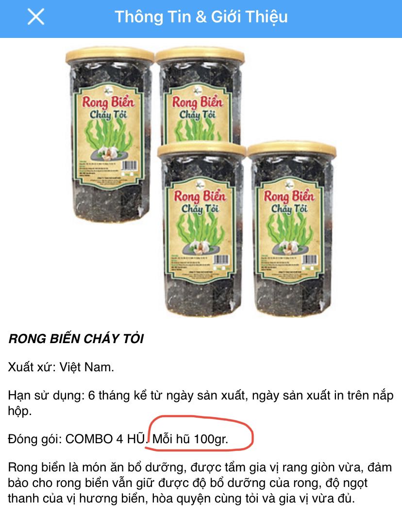 Nhận hủ nào hủ nấy có 1/2 hơn là thấy không hài lòng. Ảnh đăng thì rong biển đầy hộp.
Thông tin sp ghi 100g/hủ, cân ra còn 1***=58g lường gạt!!!!😡😡😡😡😡😡😡😡😡😡😡😡😡😡😡😡😡😡😡😡😡😡😡😡😡 😡😡😡😡😡😡😡😡😡😡😡😡😡😡😡😡😡😡😡😡😡😡😡😡😡 😡😡😡😡😡😡😡😡😡😡😡😡😡😡😡😡😡😡😡😡😡😡😡😡😡
