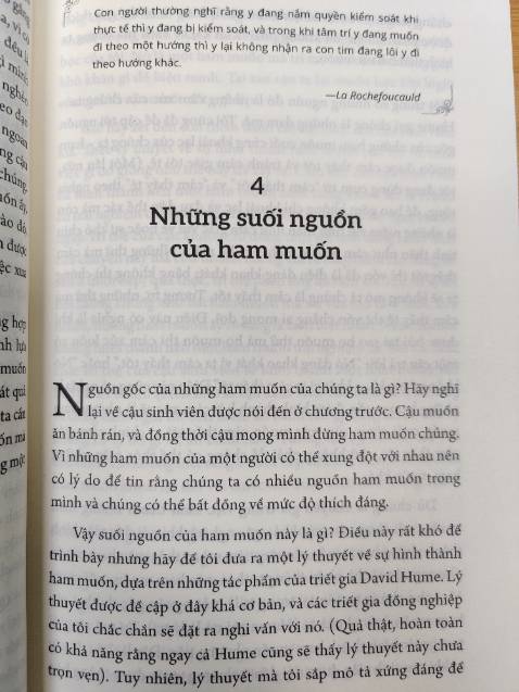 Nội dung cực kỳ sâu sắc & bổ ích, đặc biệt cho những ai đang loay hoay trên con đường hiểu về chính mình. Với logic chặt chẽ, khoa học & cảm nhận độc đáo, sâu sắc, tác giả đã làm rõ hơn cách vận hành của tâm thức dưới góc nhìn đa chiều của tâm lý học, thần kinh, sinh lý, triết học & tôn giáo. Cảm ơn Thái Hà book đã đưa sách tới độc giả & xin chân thành tán dương nhóm Tâm lý tội phạm đã dịch thuật vô cùng xuất sắc.