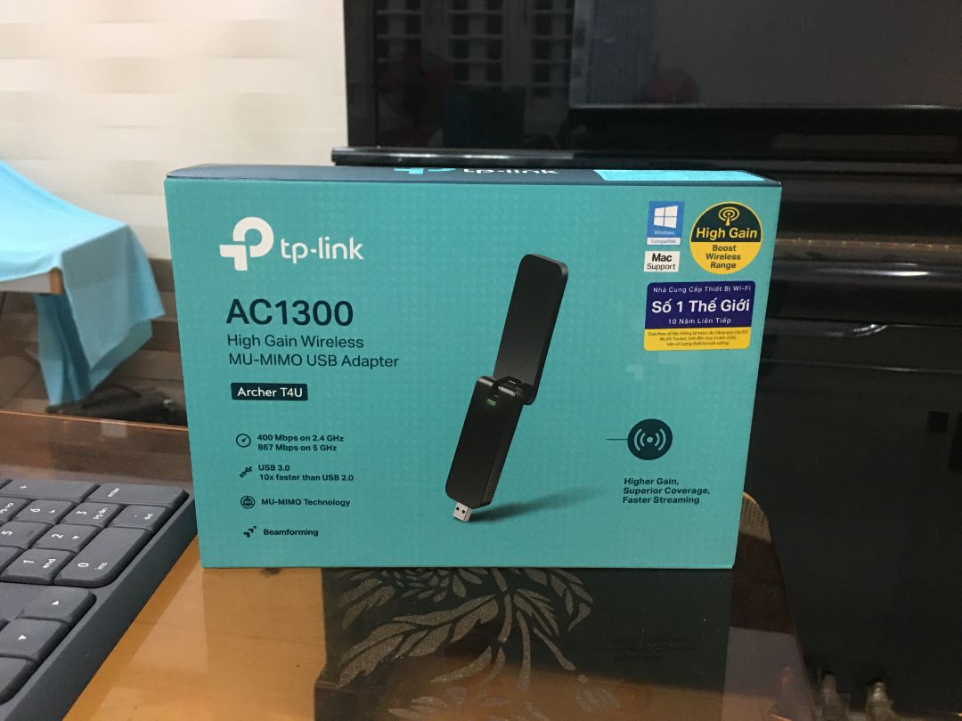 giao hàng ok. *** cũng được! nhưng trong hộp lại thiếu cộng dây USB nối dài. không biết sản phẩm này TP-link đóng gói không cho vào hay là bên bán hàng đã lấy ra. giao hàng ok. *** cũng được! nhưng trong hộp lại thiếu cộng dây USB nối dài. không biết sản phẩm này TP-link đóng gói không cho vào hay là bên bán hàng đã lấy ra.