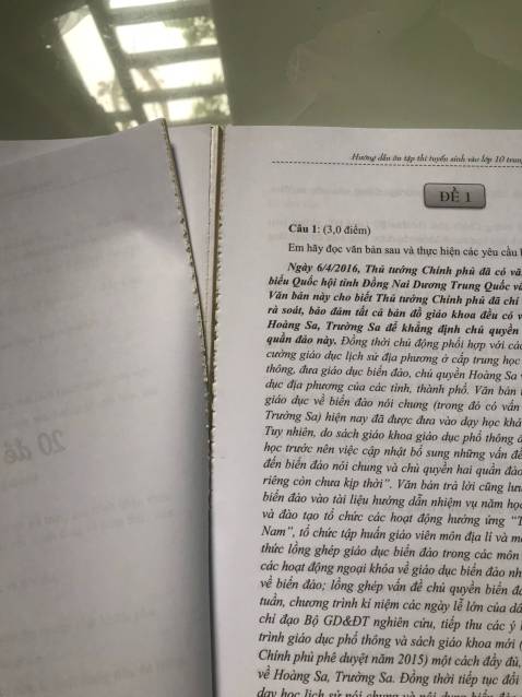 Sách mình mới dùng được vài lần thì đã bị bung gáy.