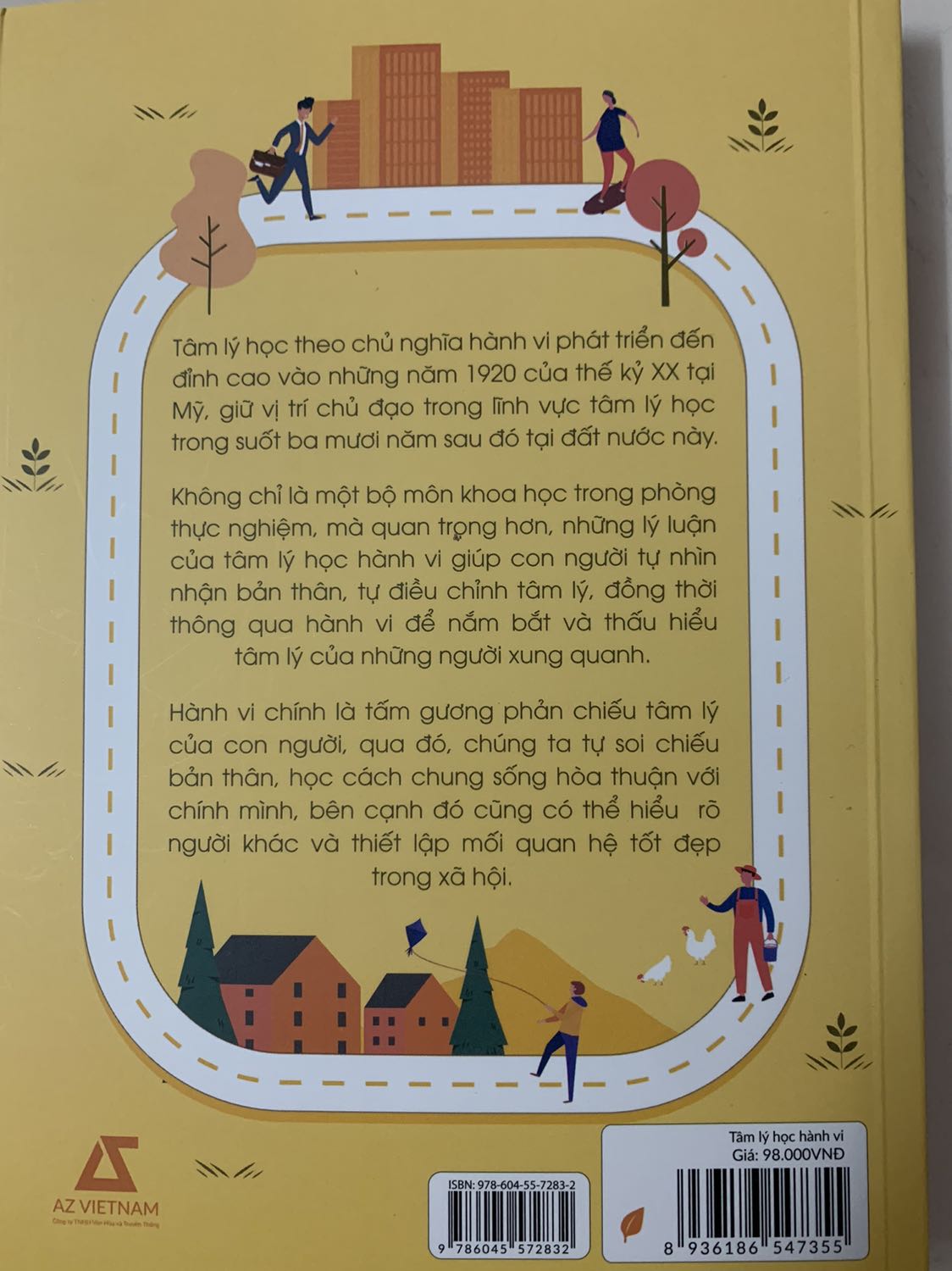 / Hiện tại mình đã đọc tới chương 3: Hành vi mang tính thói quen của cuốn này. Đây là 1 quyển sách cực kỳ hay nó mang đến nhiều kiến thức về tâm ly học hành vi trg cs. Các bạn có thể đọc tham khảo thêm. Sách còn mới, giấy tốt, mực in rõ ràng. Tiki giao hàng siêu nhanh. Mình khá hài lòng :))