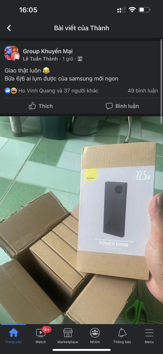 Shop đóng gói cẩn thận, giao hành nhanh, giá sale tốt rất xuất sắc trong việc giao hàng