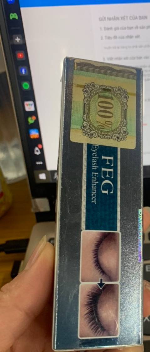 mình mới được nhận sản phẩm dưỡng mi dài dày khỏe FEG Eyelash Enhancer nhưng mình xem trên thông tin là xuất xứ từ mỹ thương hiệu của Mỹ, nhưng mã vạch trên vỏ hộp là của trung quốc, mã vạch 696***. đề nghị shop cho mình đổi trả hàng lại vì sản phẩm mình mua không giống như quảng cáo,   cảm thấy thất vọng