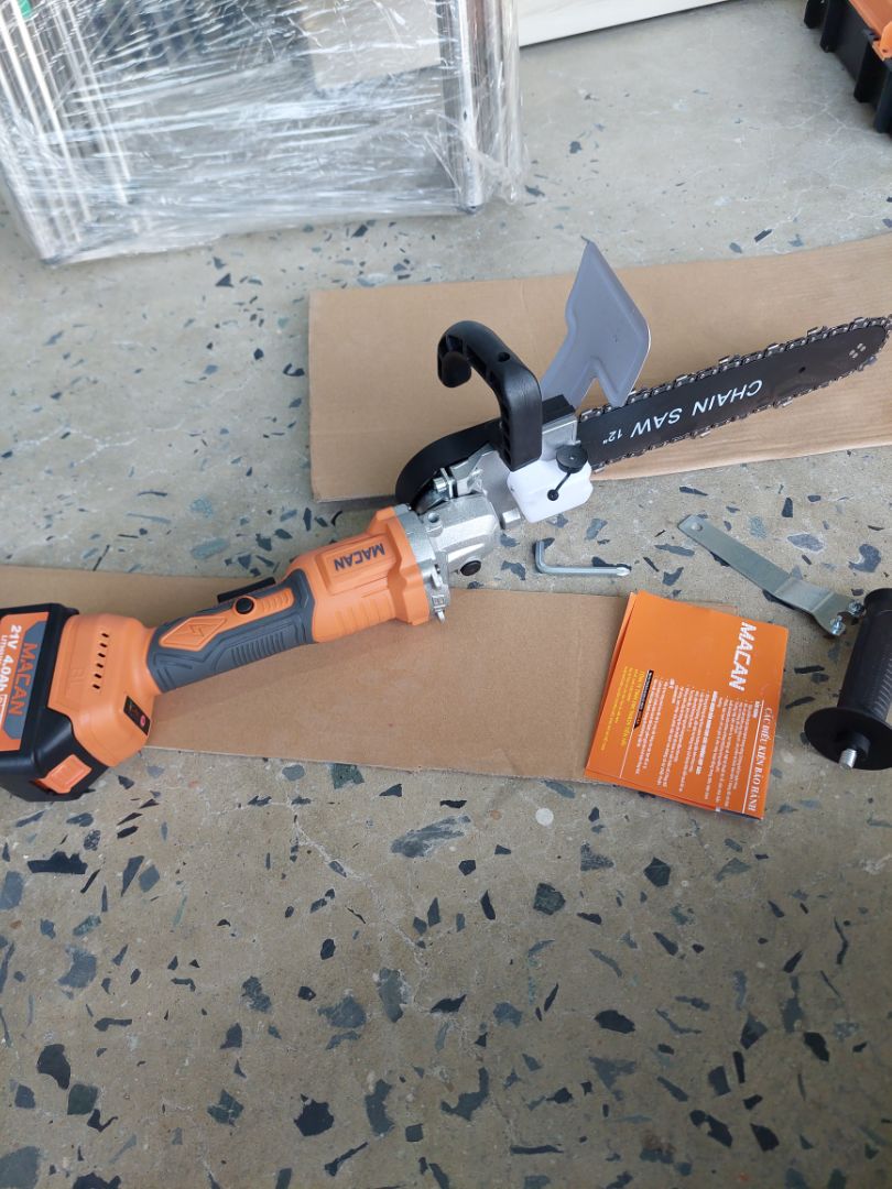 hàng đẹp và chất lượng lần đầu ráp thì ko hiểu để xích như thế nào , nhưng ráp hoàn thiệt cắt gỗ rất nhanh