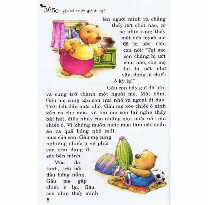 Sách hay những câu chuyện rất thú vị.  Có những bài học rút ý nghĩa cho bé. Bé nhà mình mê sách lắm đi ngủ là đòi đọc sách mới chịu ngủ.