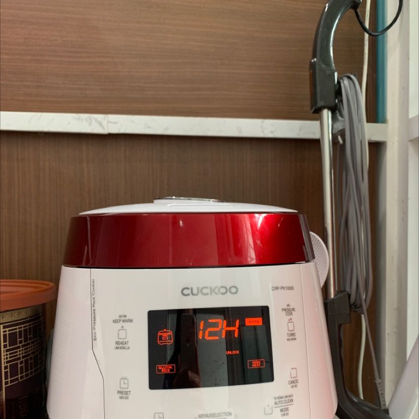 Nồi nấu nhanh, cơm cực ngon. Nên nấu ít nước hơn nồi thường
Điểm trừ: không có nút nguồn để off nếu k còn cơm trong nồi nên cứ phải rút điện Nồi nấu nhanh, cơm cực ngon. Nên nấu ít nước hơn nồi thường
Điểm trừ: không có nút nguồn để off nếu k còn cơm trong nồi nên cứ phải rút điện