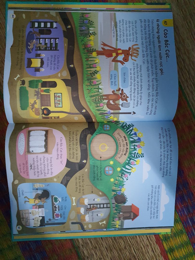 -Sách cung cấp kiến thức thú vị, độc lạ về Trái Đất hấp dẫn người đọc. 
- Không những dành cho trẻ em mà là cuốn tri thức mở rộng cho người lớn để nâng cao kiến trức. 
- Bìa cứng, in màu, tuy nhiên chưa phải giấy bóng.