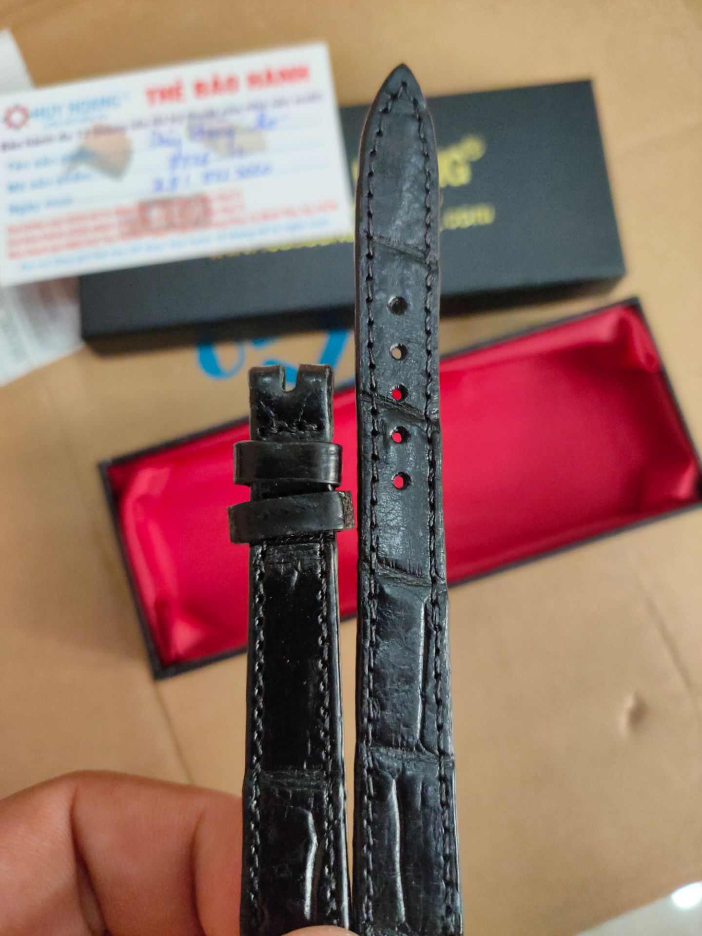 Dây đẹp như hình. Da thật, đúng size, Giao hàng nhanh...