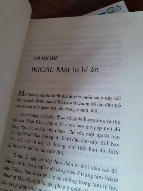 Tiki giao hàng nhanh lắm ạ mình chưa đọc nhg đã có nghe qua ikigai nên quyết định mua về trải nghiệm