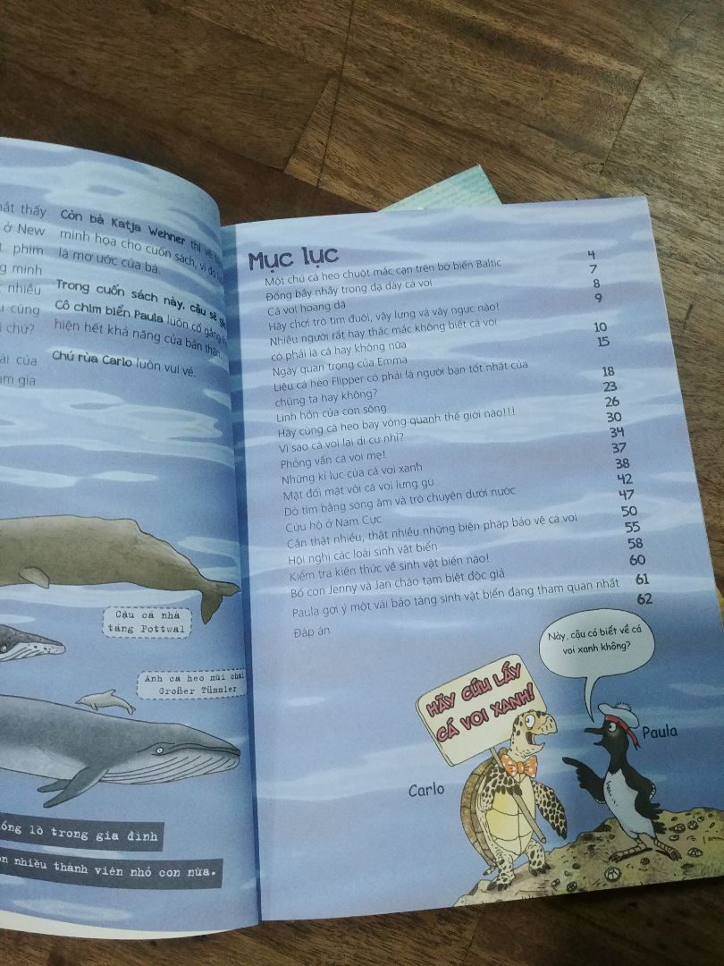 Sách hay, cho bé thêm nhiều kiến thức về cá heo