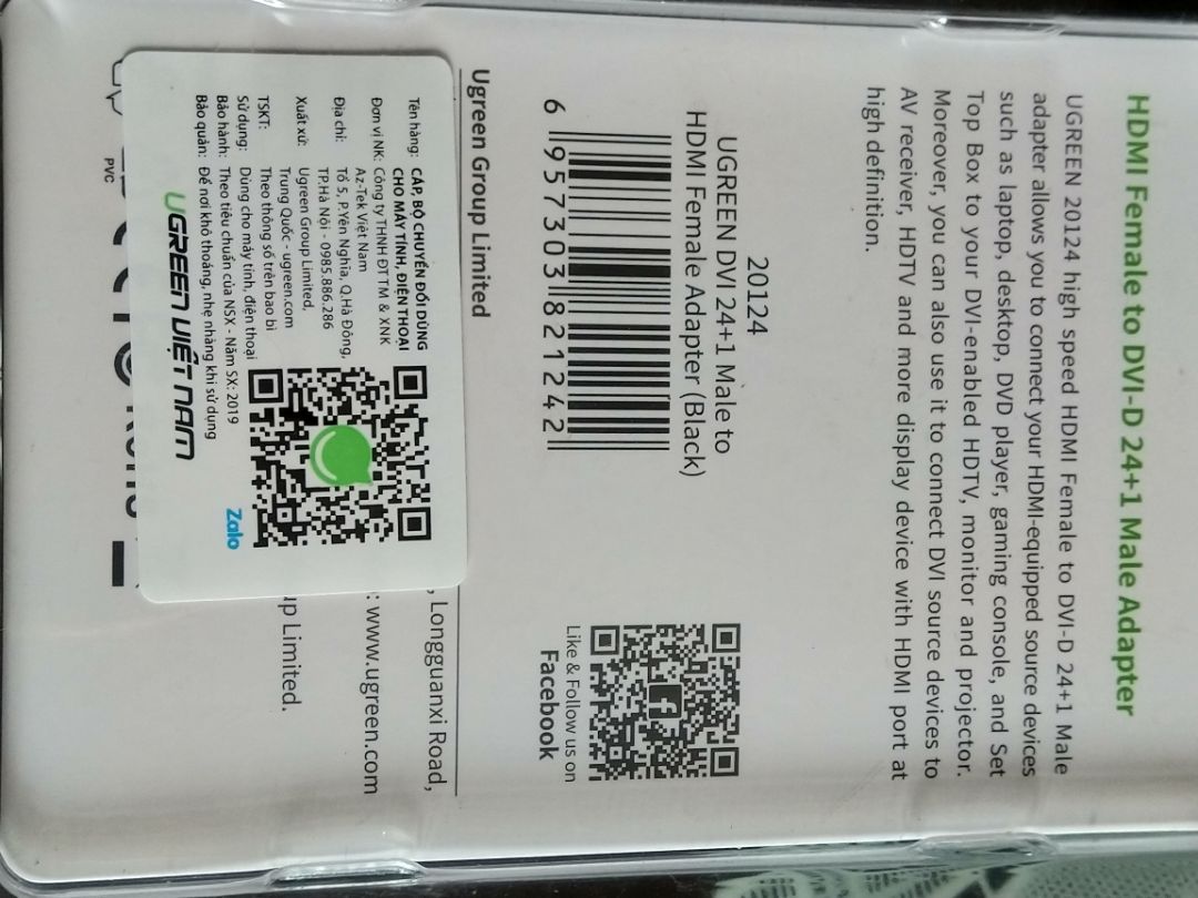 Đã nhận hàng trước hẹn. Sản phẩm đóng gói tốt. Tests trên tivi LG và PC kết nối ngay, ngon lành, độ bền chưa biết. thanks shop và TiKi.