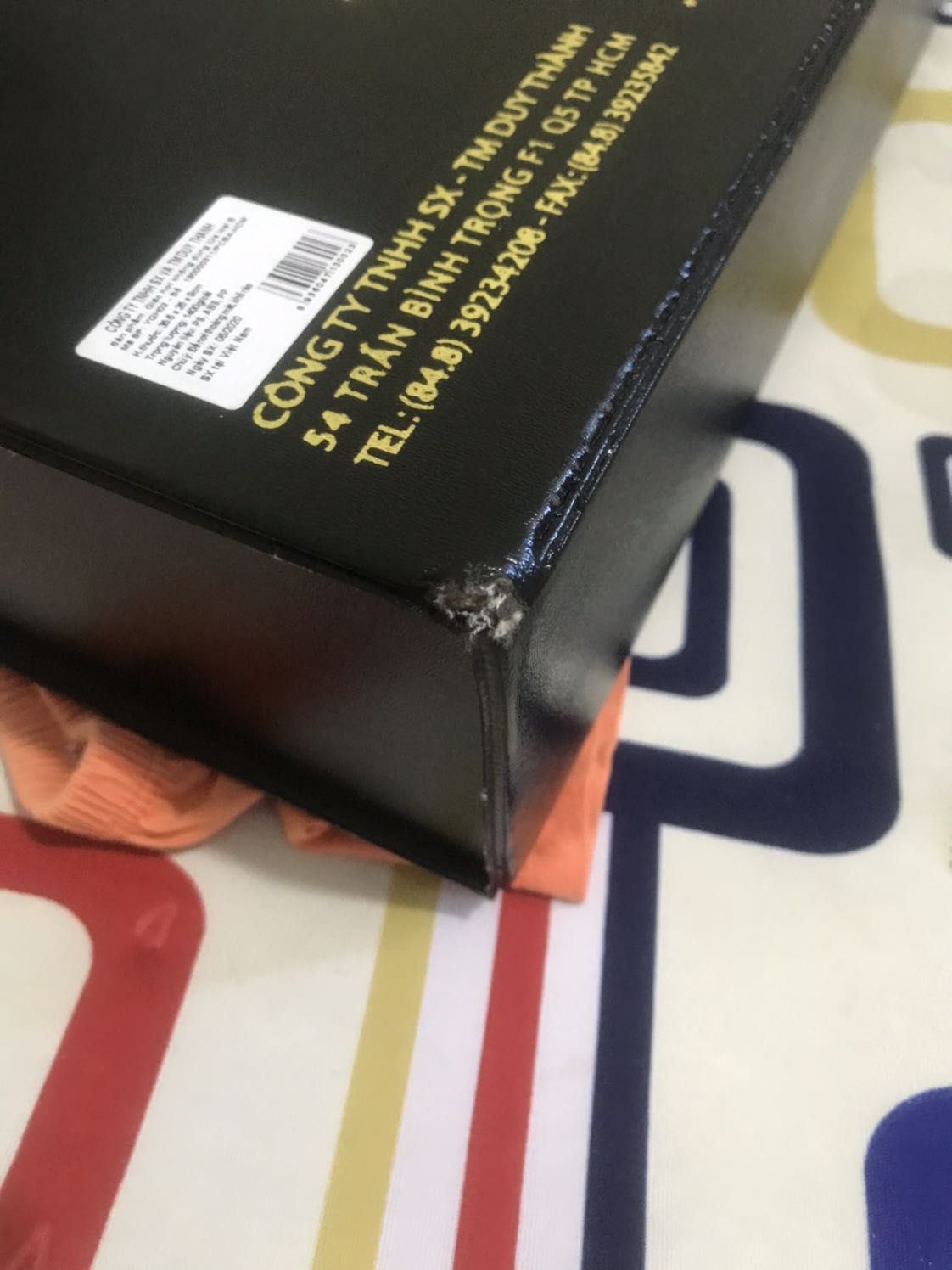 Đã nhận được hàng. Nhưng hơi thất vọng vì hộp bị rách, hy vọng bên giao hàng gói đồ cẩn thận hơn.