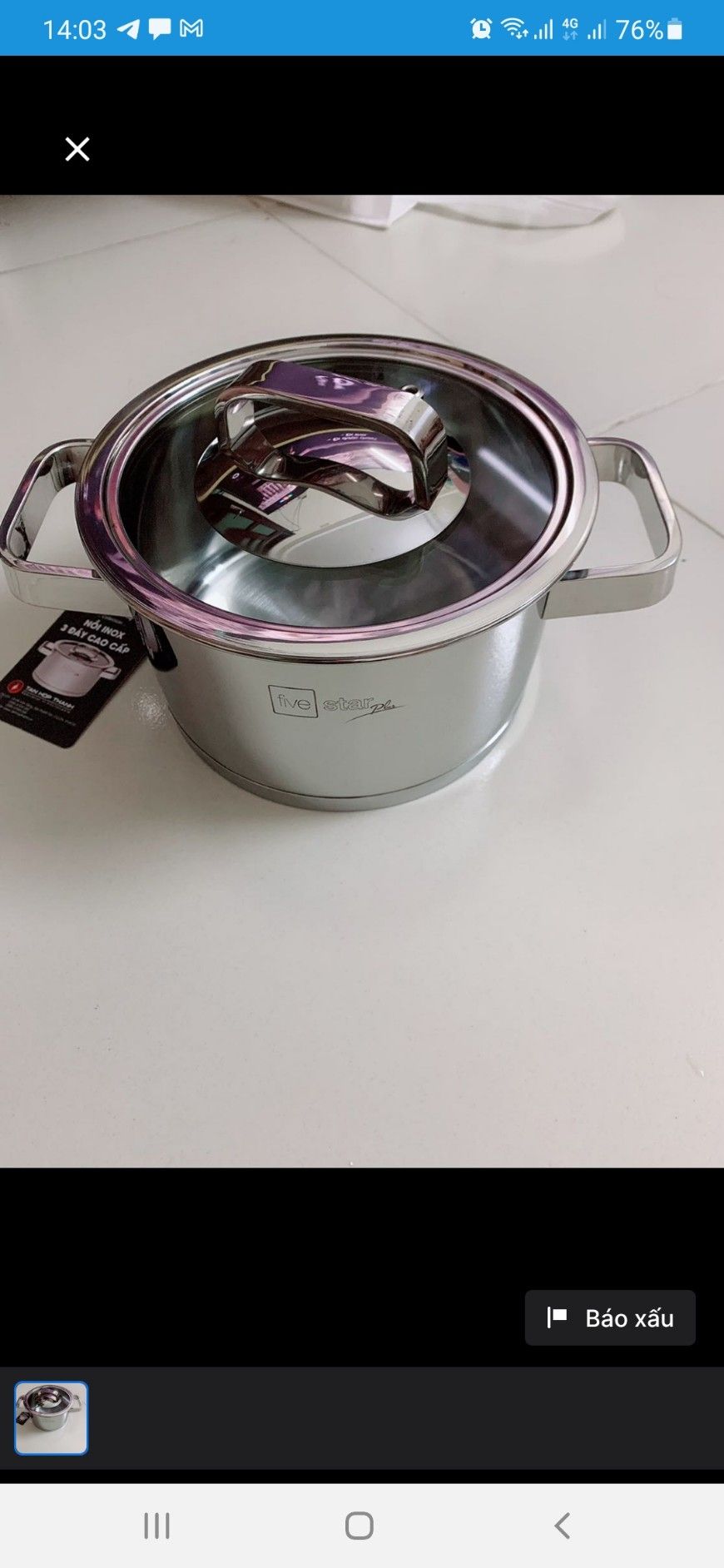 mình mua giúp bạn, được ưng ạ, nồi đẹp chắc chắn .