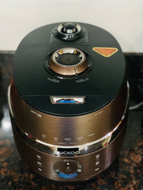 - Nồi đẹp, rất nặng, nhiều tính năng chưa khám phá hết. 
- Nấu cơm gạo lứt rất ngon.