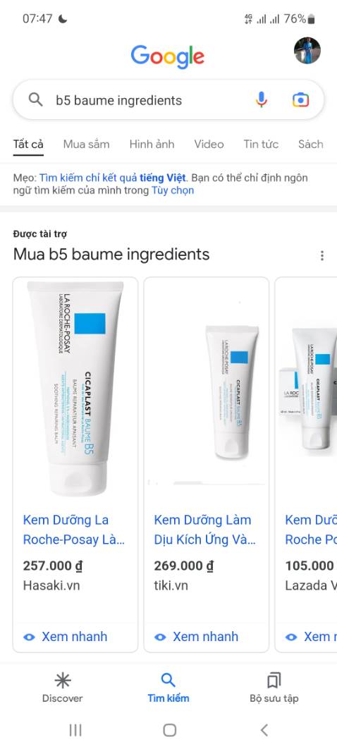 LA ROCHE-POSAY
Kem Dưỡng La Roche-Posay Làm Dịu, Hỗ Trợ Phục Hồi Da 40ml
Cicaplast Baume B5 Soothing Repairing Balm (SKU: 100170024)
4.8  (80 đánh giá) | 535 Hỏi đáp