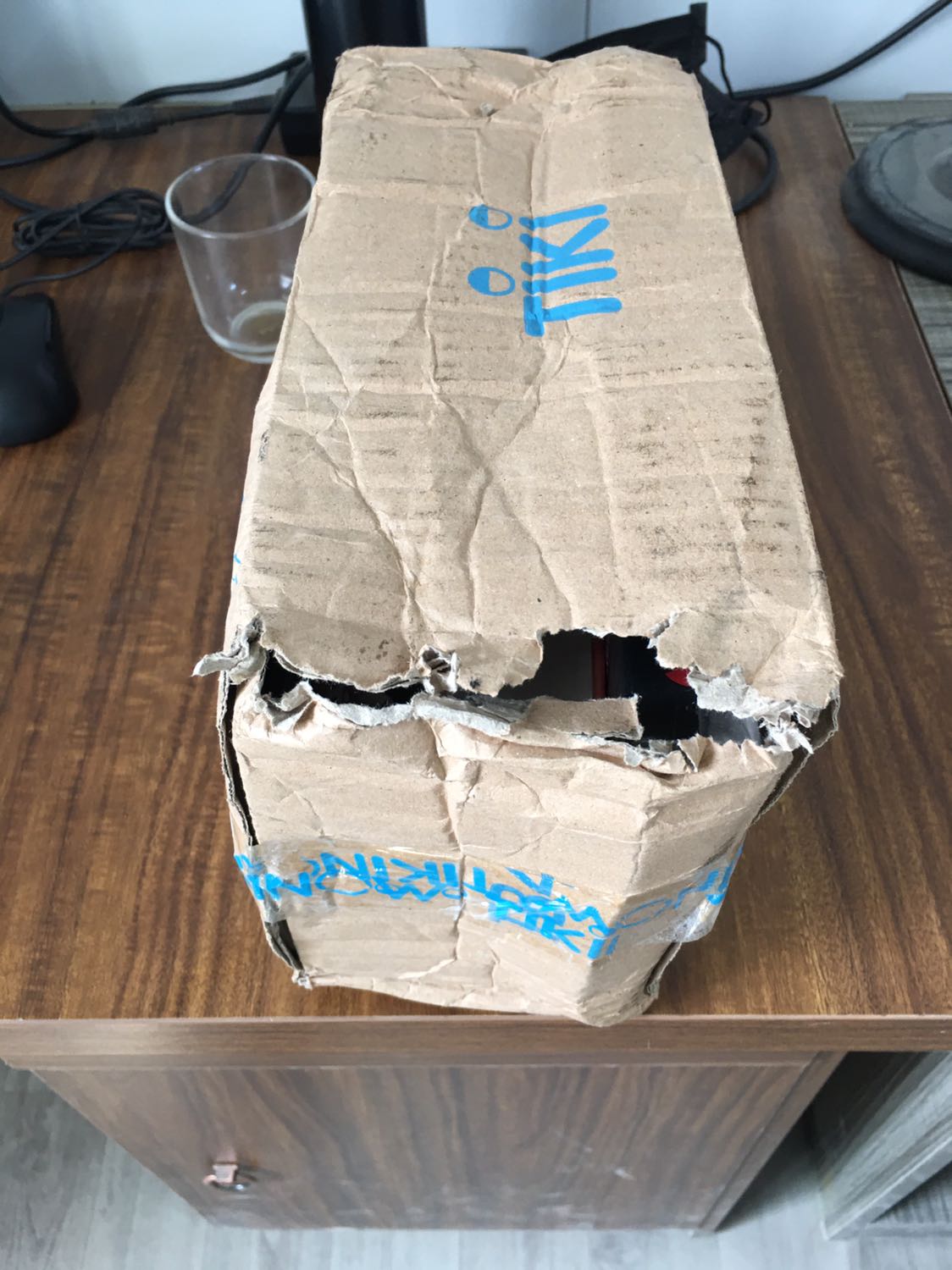 Đóng hàng không thể chấp nhận.