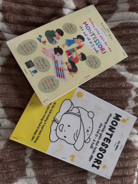 Sách đẹp, có ích nên mua thêm sách trò chơi montessori...