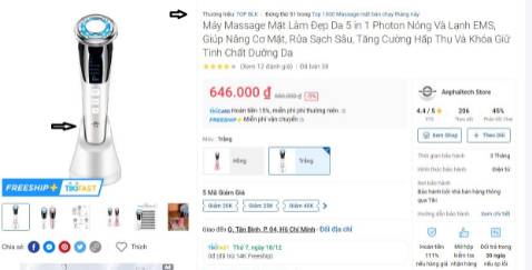 - Hàng giao không phải của hiệu TOP BLK như trên hình.
- Shop không hề phản hồi về thắc mắc của mình.
- Yêu cầu trả hàng qua tiki thì Anphatech bảo không thu hồi, còn nói là hàng giao đúng theo mô tả, và không có phần nào mô tà là có logo, vậy mà cũng nói được, bó tay.
- Tiki nên xử lý tốt hơn để bảo vệ khách hàng.