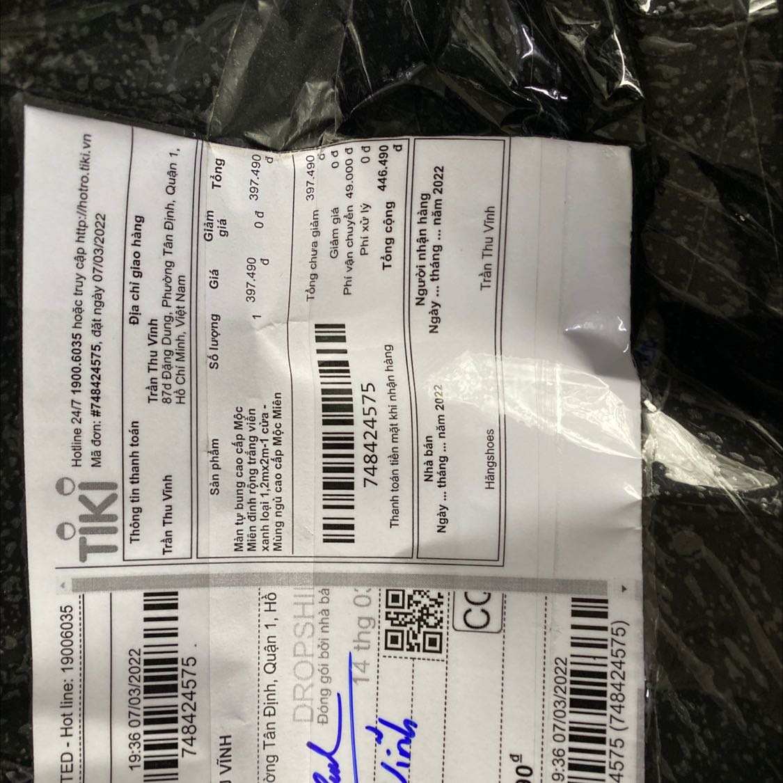 Mung dat mua 1m2 ma giao 1m6. Hieu dat mua la Moc Mien ma giao hieu cua Gia Long.