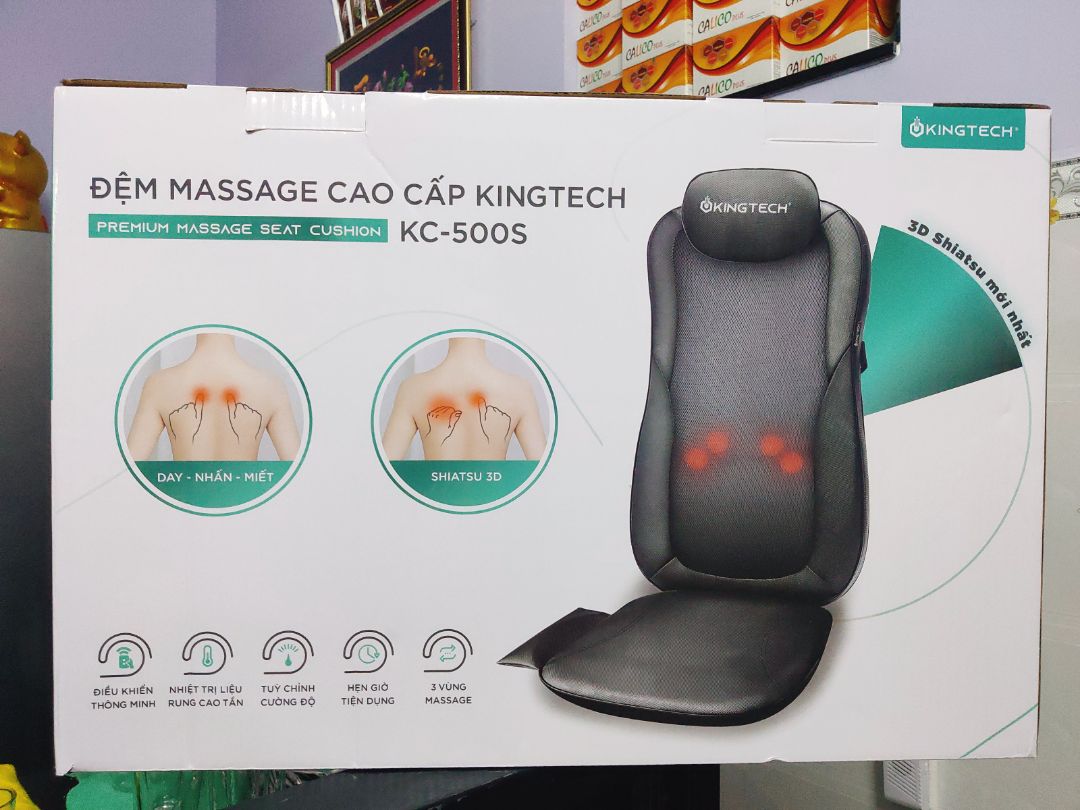 cái đệm mua đợt khuyến mãi nên cảm thấy vừa túi tiền, phải chi massage cổ thì tốt hơn nữa