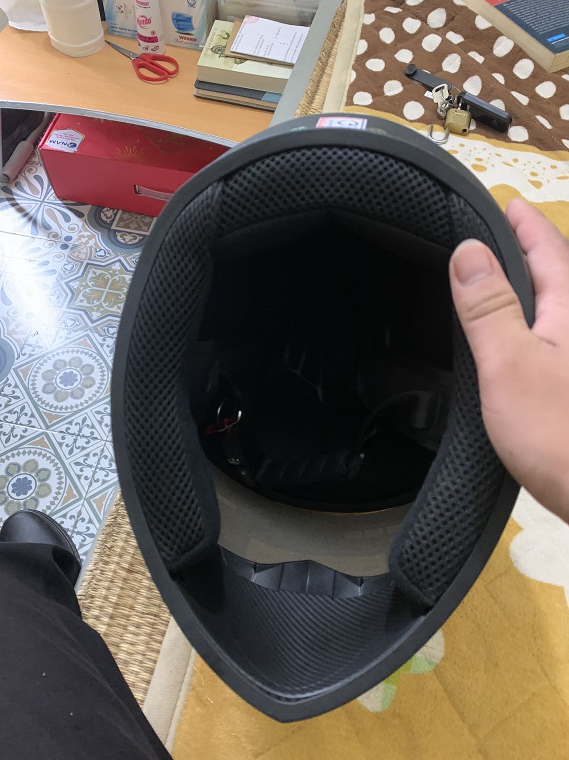 Hàng nguyên đai nguyên kiện tiki giao hàng nhanh chất lượng mũ chưa biết nhưng mà ok